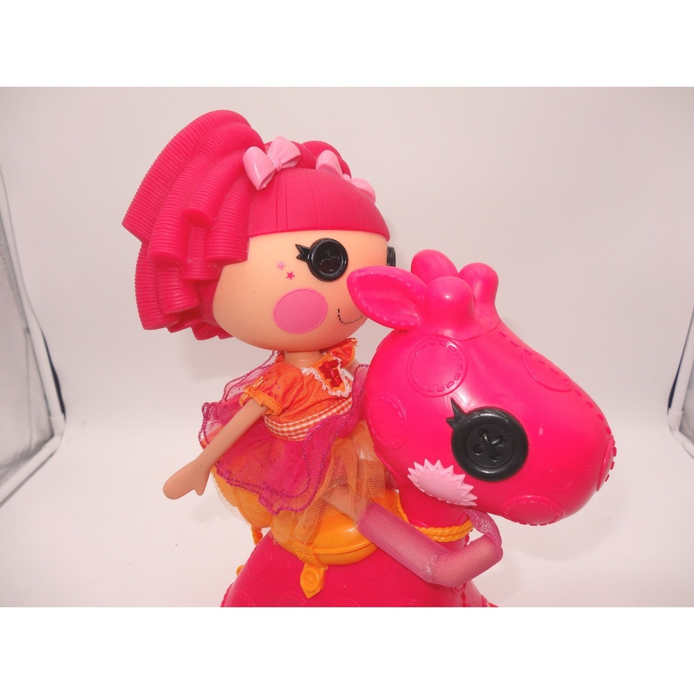 Lalaloopsy Tippy Tumblelina Full Sized 12inch Doll with dress and horse
